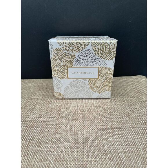 Charter Club Silver-Tone Interlocking Pavé Circle Bracelet New Gift Idea - Picture 9 of 9